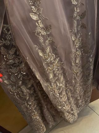 Traje Marroquí Morado/Dorado