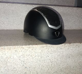 Casco Equitación Equithème Negro