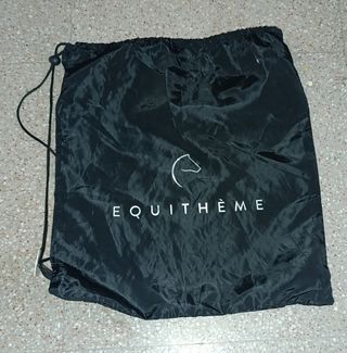 Casco Equitación Equithème Negro