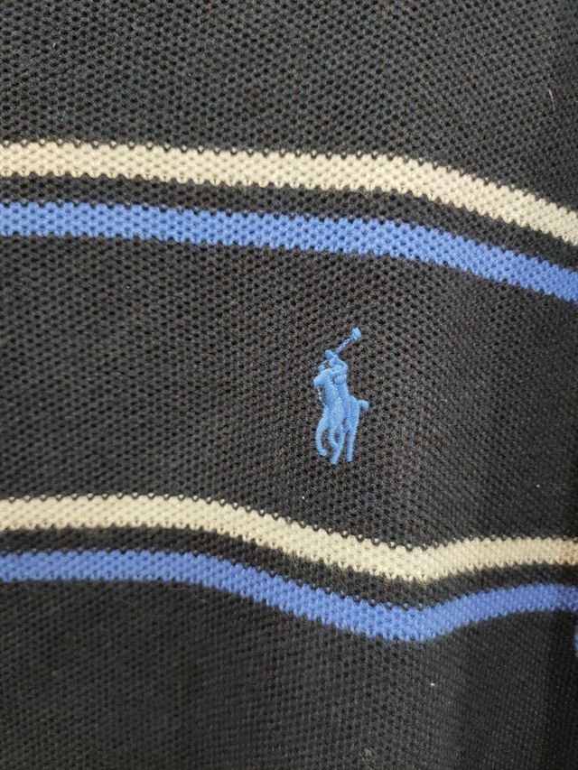 Jersey Polo Ralph Lauren rayas azul marino