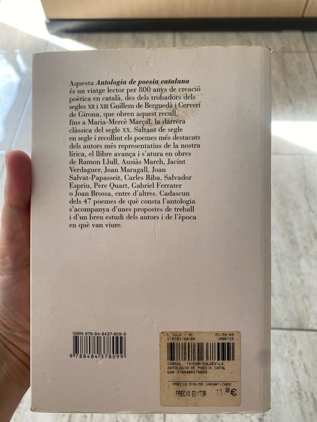 Antologia de poesia catalana
Tots els poemes Batx