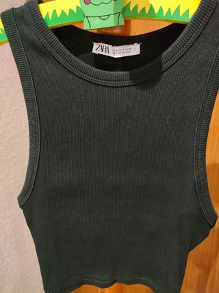 Top negro Zara - Talla S