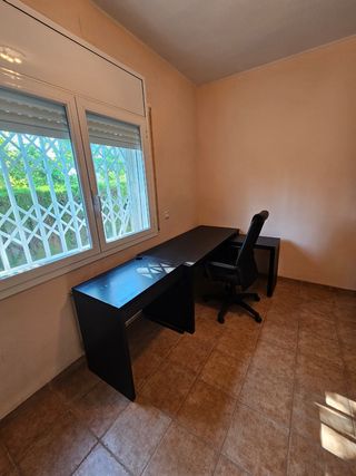 Escritorio+mesa impresora+silla

