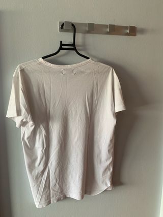Camiseta blanca basica hombre - talla M
