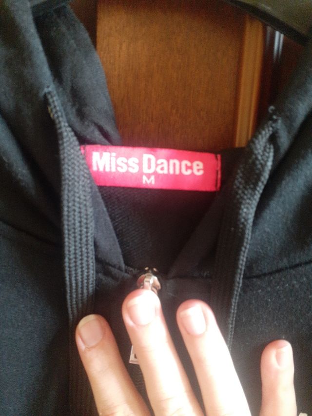 Tuta sportiva Miss Dance nera