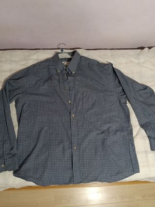 Camisa Cuadros Hombre