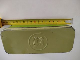 Caja metal Sigma antigua