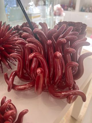 Profumatore Ceramica Rosso