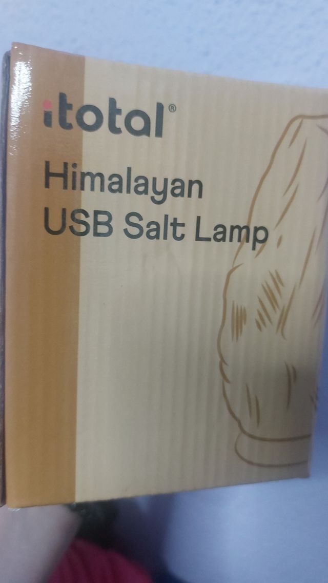 Lámpara sal Himalaya - NUEVA
