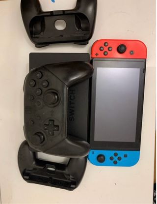 Nintendo Switch consola - roja y azul