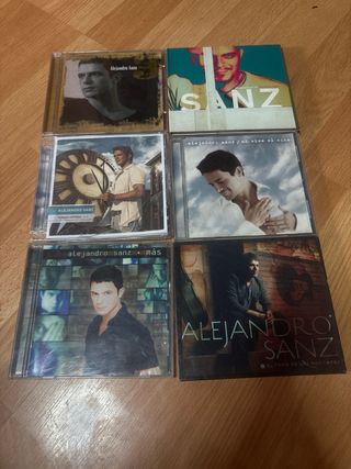 Pack 6 CDs Alejandro Sanz