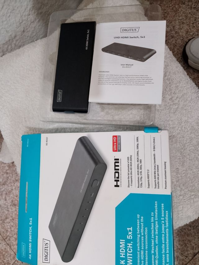 Switch HDMI 4K DIGITUS 5x1
