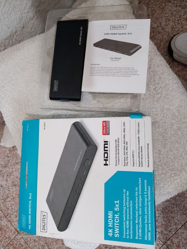 Switch HDMI 4K DIGITUS 5x1
