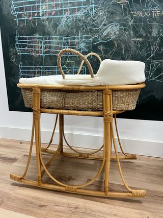 Moises de ratán de Zara Home