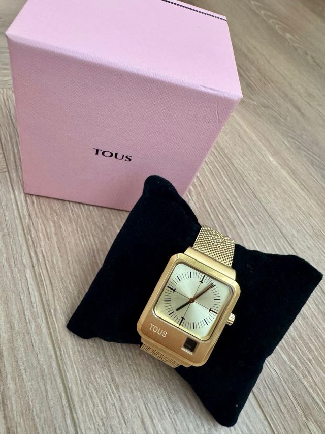 Reloj Tous dorado | Analógico y digital (nuevo)