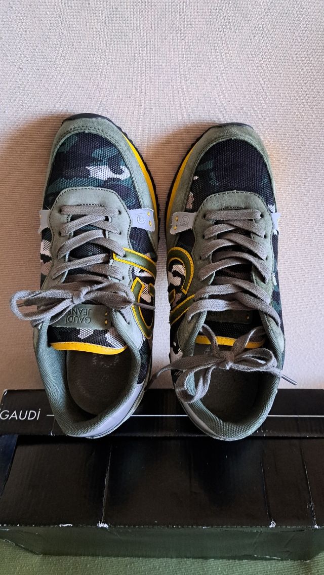 Sneakers Gaudì Uomo Verde e Militare