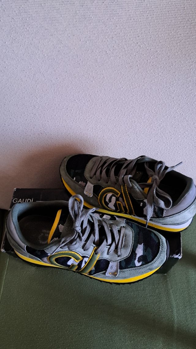 Sneakers Gaudì Uomo Verde e Militare