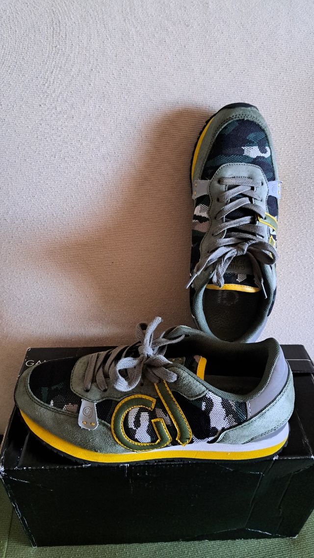 Sneakers Gaudì Uomo Verde e Militare