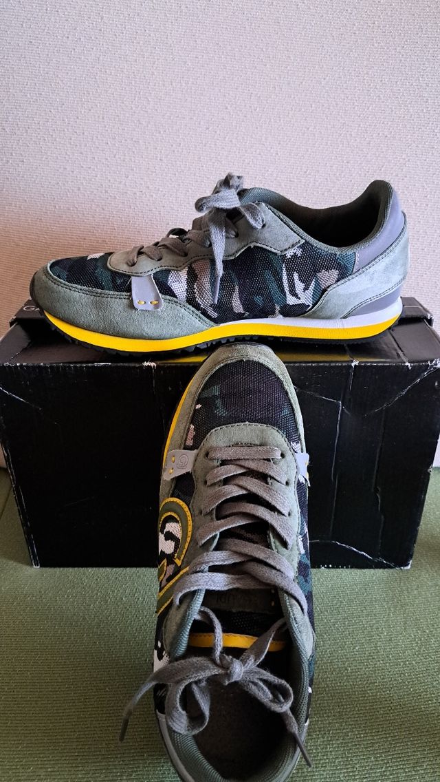 Sneakers Gaudì Uomo Verde e Militare