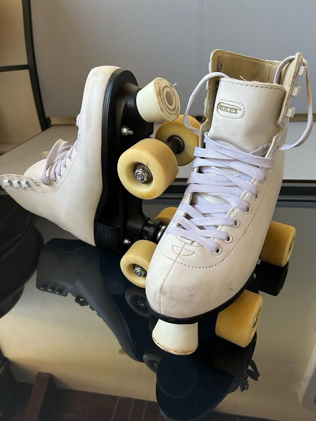 Pattini Roces bianchi tg. Eu 36