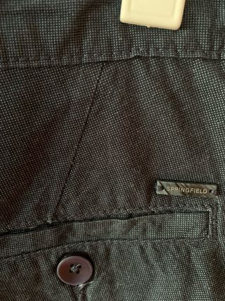 Shorts chino azul marino hombre