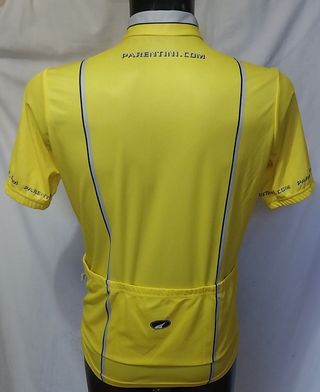 Parentini Maglia Ciclismo Gialla XL Pari al Nuovo