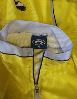 Parentini Maglia Ciclismo Gialla XL Pari al Nuovo