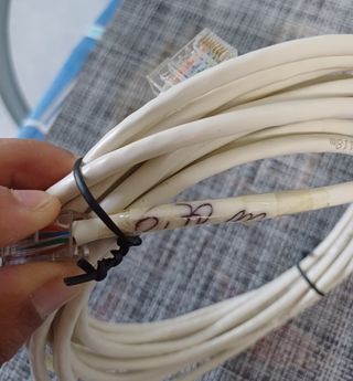 Cabo Rede RJ45 - 6,70m cat 5e