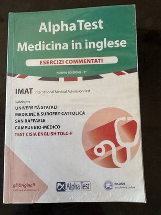 AlphaTest Medicina in inglese: Esercizi commentati