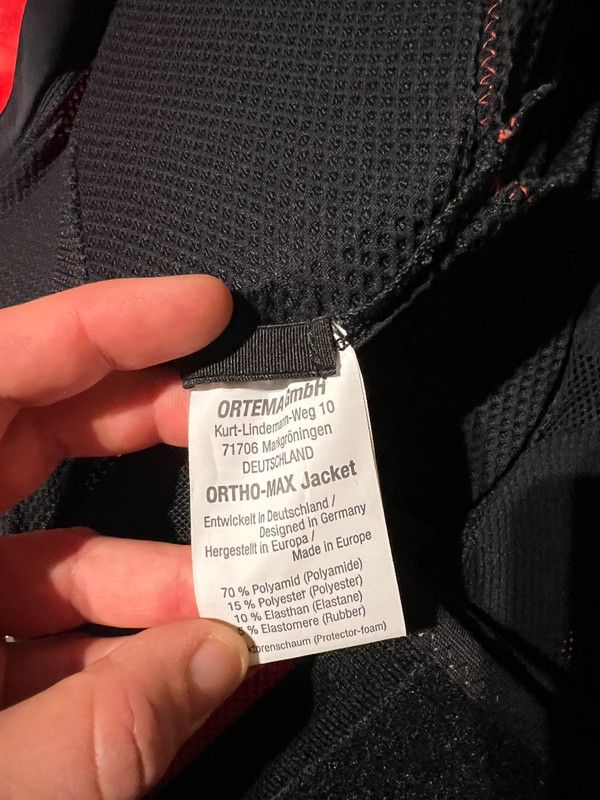 Chaqueta Ortema Ortho Max M