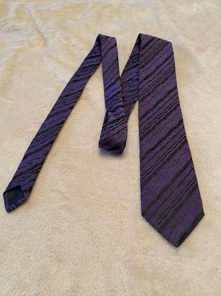 4 Corbatas - Verde Oliva y Morado