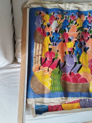 Lienzos diseño africanos, lote
