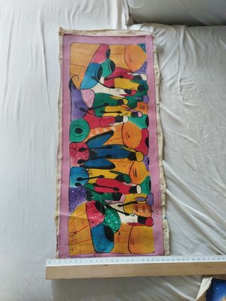 Lienzos diseño africanos, lote