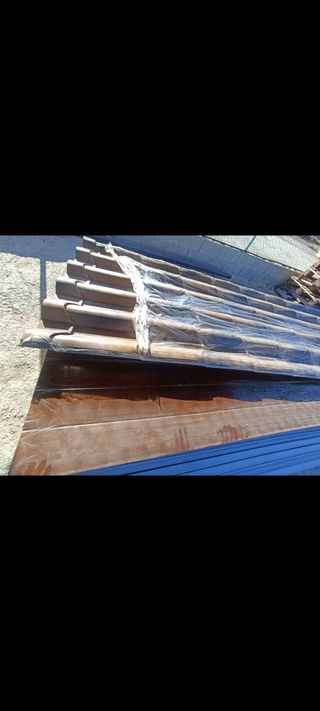 Paneles sándwich teja albero madera 