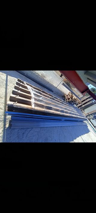 Paneles sándwich teja albero madera 