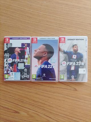 FIFA 21, 22 y 23 - Nintendo Switch