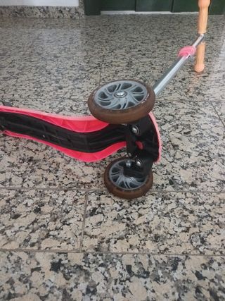 Patinete infantil 3 ruedas riosa