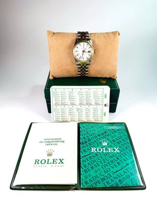 Rolex Date 1980: Acero y oro