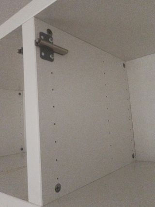 Armario Besta blanco Ikea de dos puertas