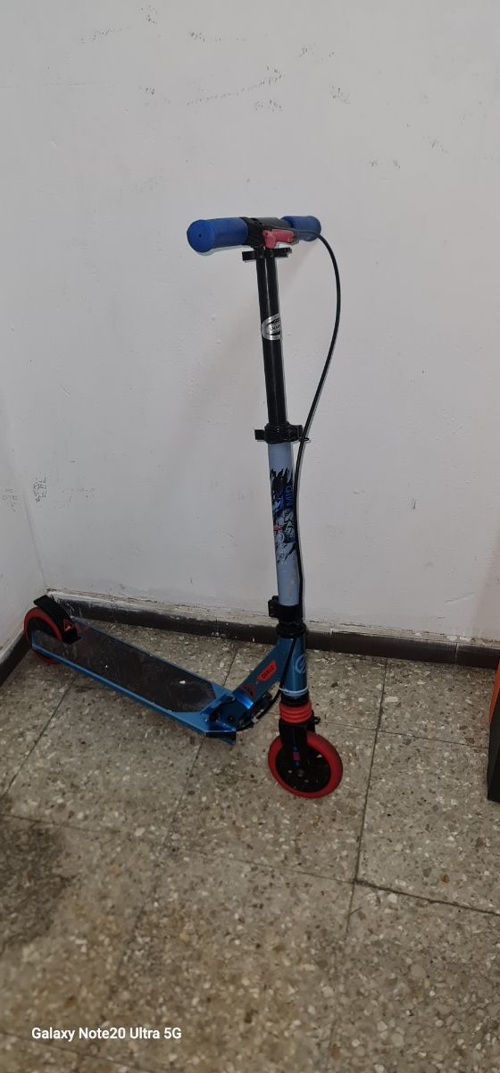 Patinete Infantil, Azul y Rojo