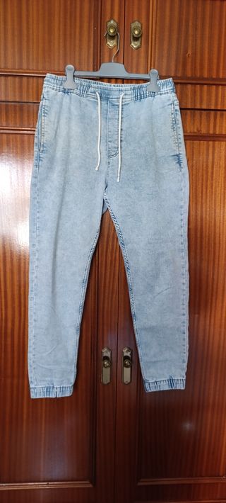 Joggers vaqueros Lefties - Azul