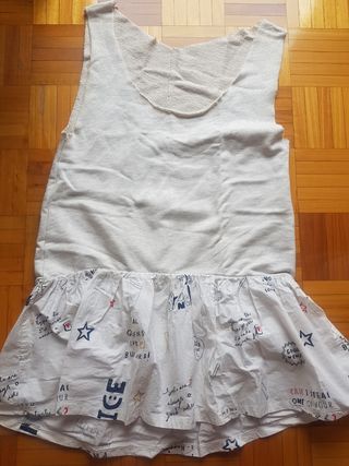Vestido Zara blanco - Talla M