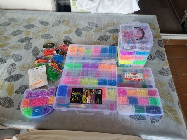 Gomitas Pulseras KRAZY LOOMS multicolor