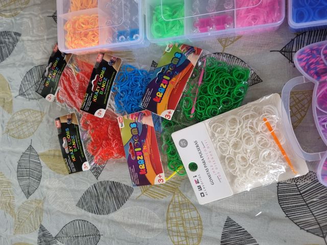 Gomitas Pulseras KRAZY LOOMS multicolor