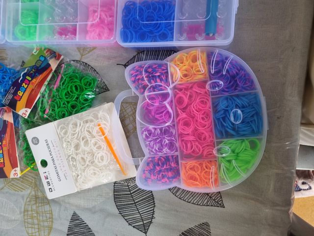 Gomitas Pulseras KRAZY LOOMS multicolor