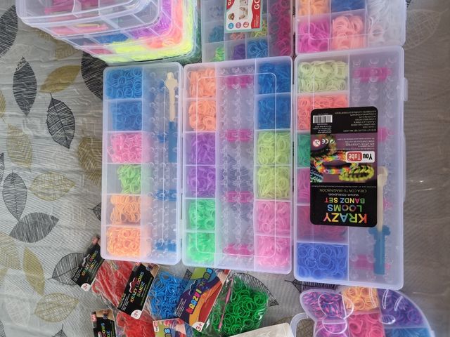 Gomitas Pulseras KRAZY LOOMS multicolor