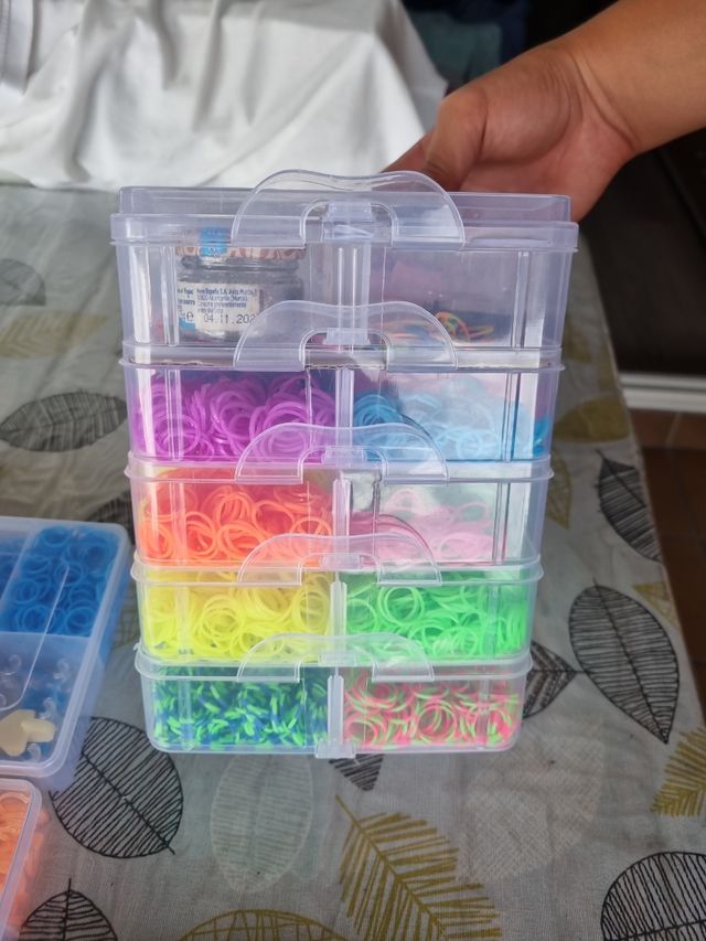 Gomitas Pulseras KRAZY LOOMS multicolor