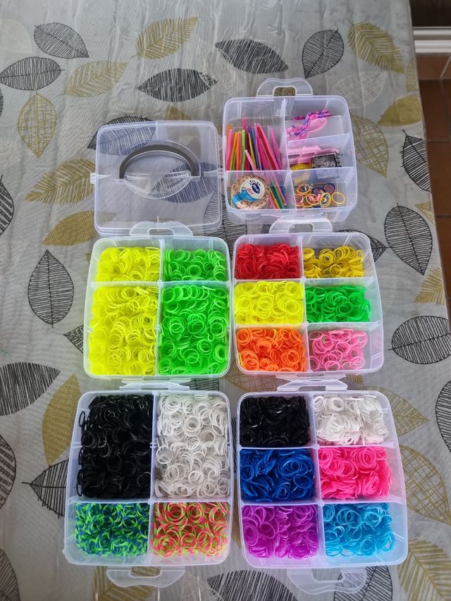 Gomitas Pulseras KRAZY LOOMS multicolor