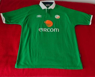 Camiseta fútbol República Irlanda 2000/ 2001
