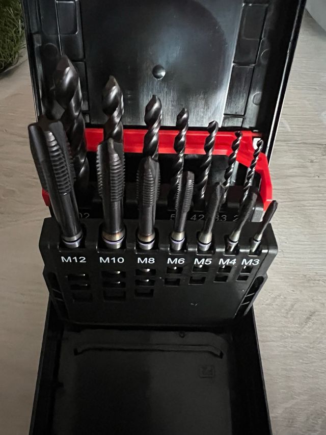 Kit maschiatore Wurth 14pz HSS